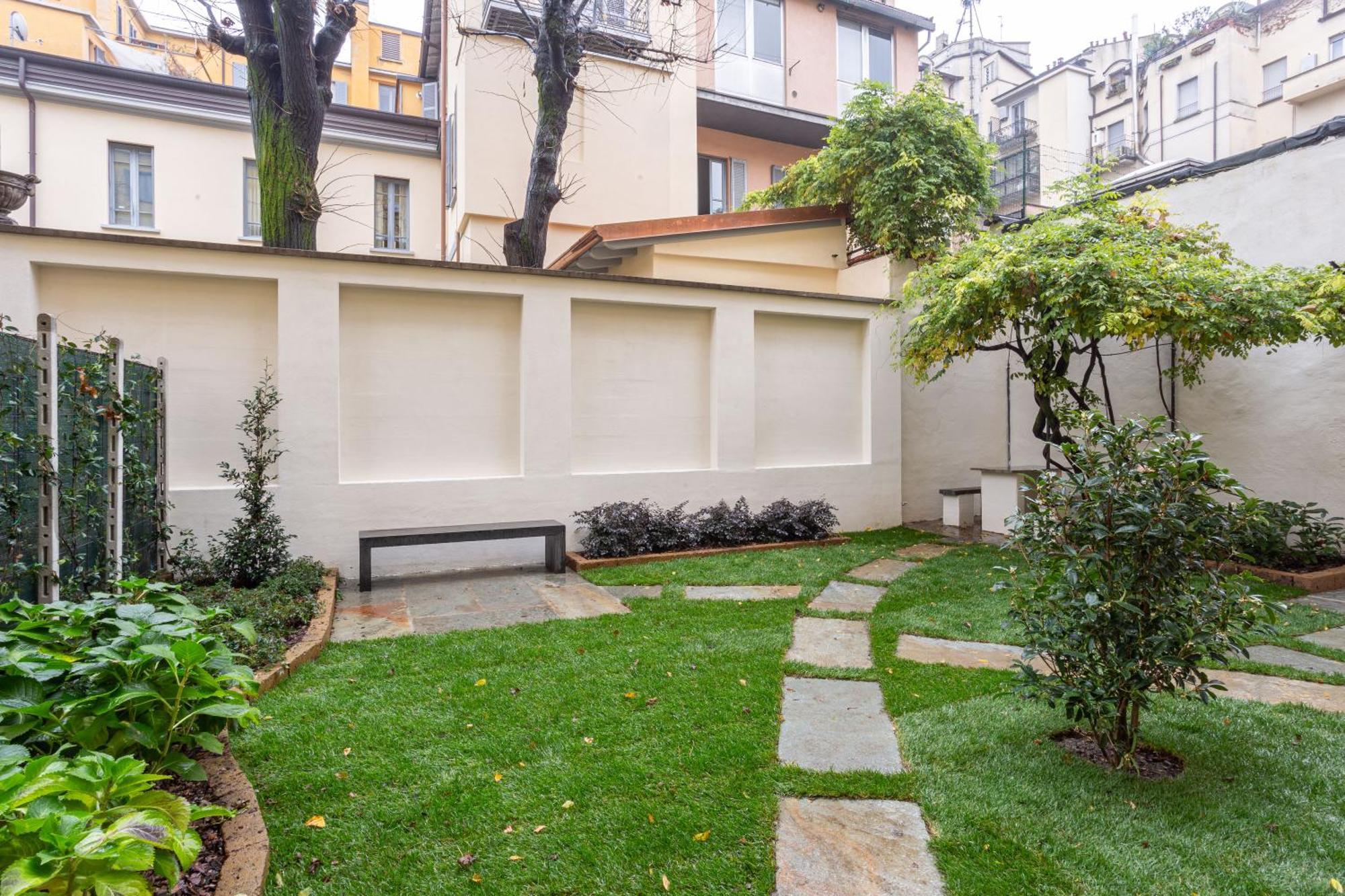 Sant Ambroeus Garden Apartment Milano Esterno foto